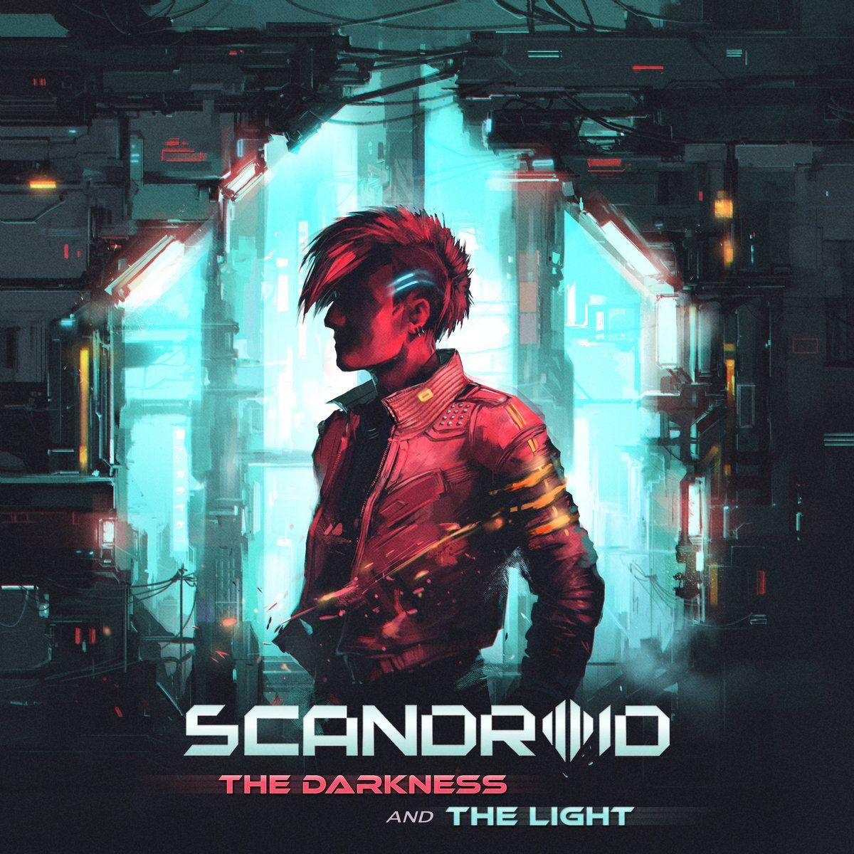 Portada de Álbum "The Darkness And The Light", de Scandroid