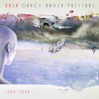 Portada del álbum "Grace Under Pressure Tour", de Rush