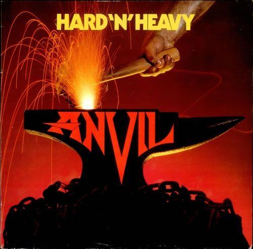 Portada del álbum "Hard 'N' Heavy", de Anvil