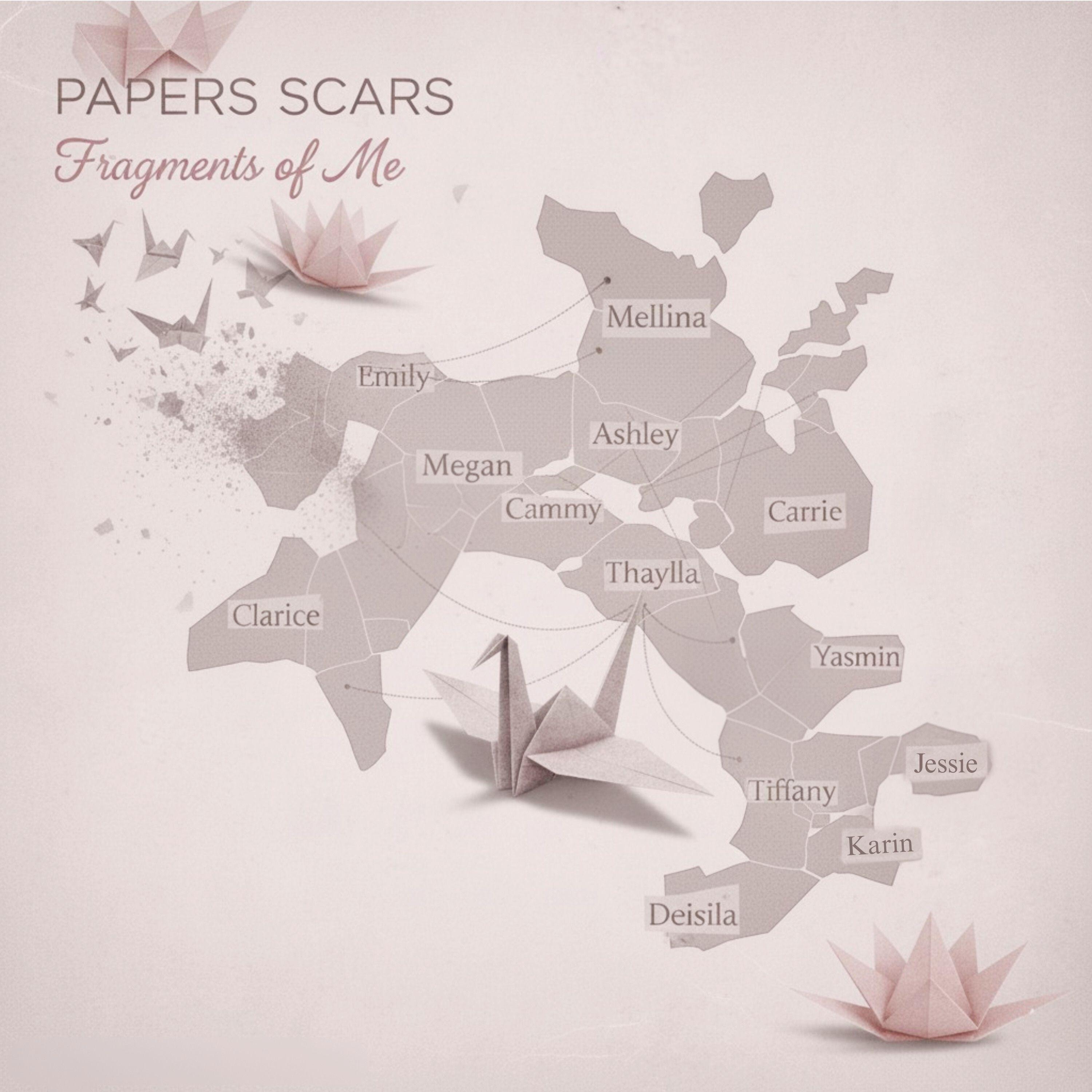 Capa do Álbum "Fragments Of Me", de Paper Scars