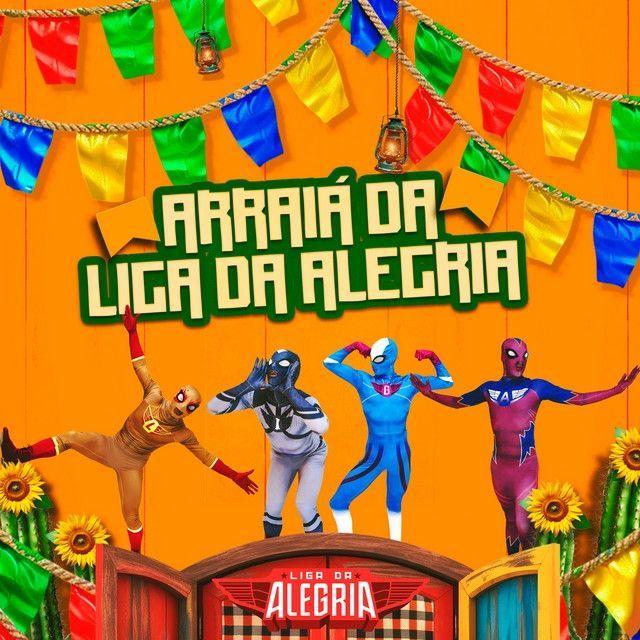 Portada de Sencillo/EP "Arraiá da Liga da Alegria", de Liga da Alegria