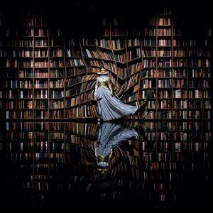 Portada de Álbum "Uchuu Toshokan", de Yumi Matsutoya