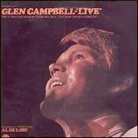 Portada del álbum "Live ", de Glen Campbell