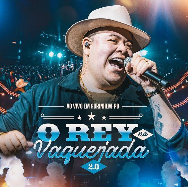 Capa do Álbum "O Rey na Vaquejada 2.0 (Ao Vivo)", de Rey Vaqueiro
