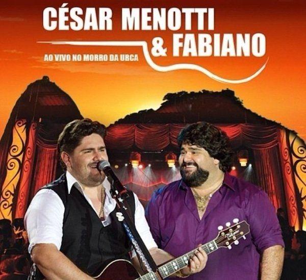 Portada de Álbum "Ao Vivo No morro Da Urca", de César Menotti & Fabiano