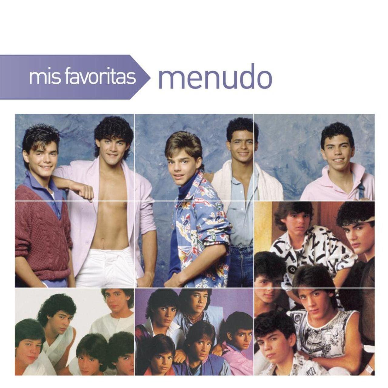 Portada de Álbum "Mis Favoritas", de Menudo