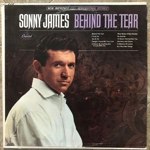 Portada de Álbum "Behind The Tear", de Sonny James