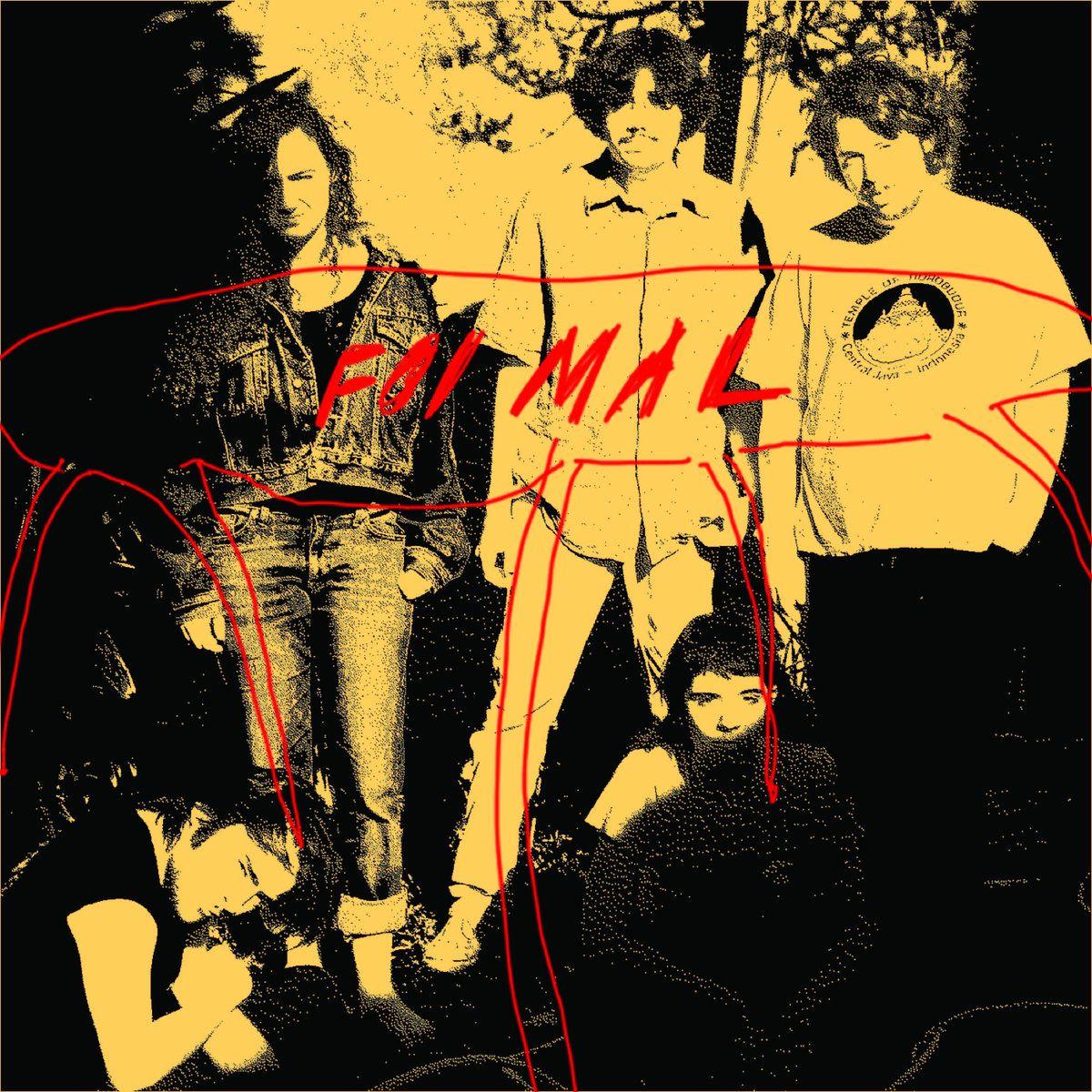 Capa do Álbum "foi mal", de Pelados