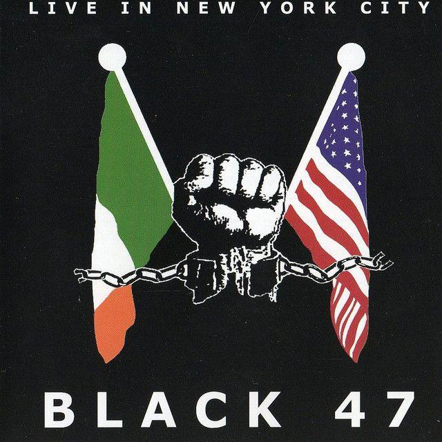 Portada de Álbum "Live In New York City", de Black 47