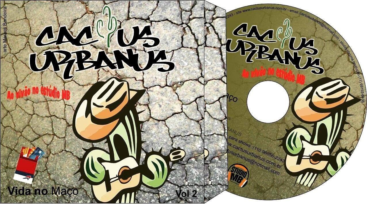 Portada de Álbum "Vida no Maço", de Cactus Urbanus