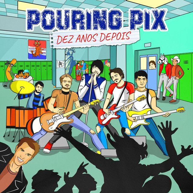 Capa do Álbum "Dez Anos Depois", de Pouring Pix