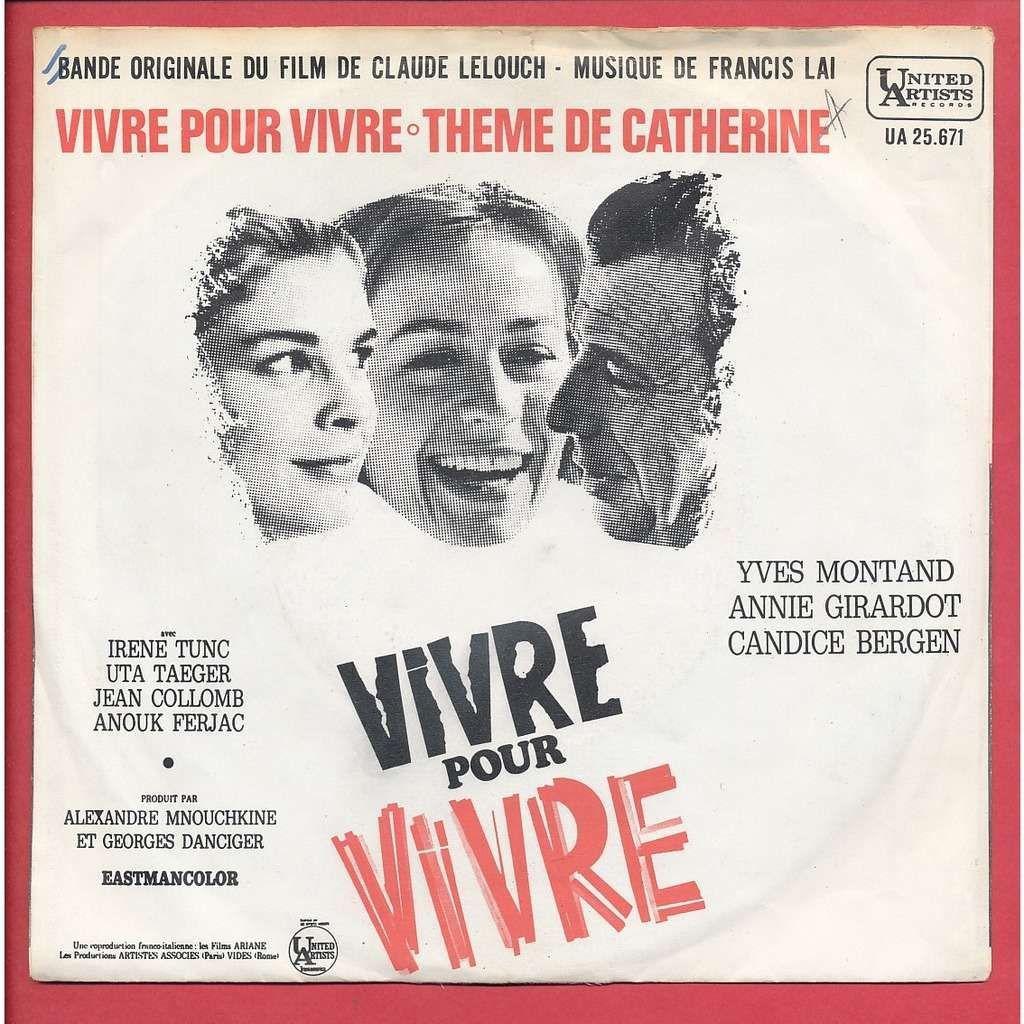 Portada del álbum "Vivre Pour Vivre", de Francis Lai