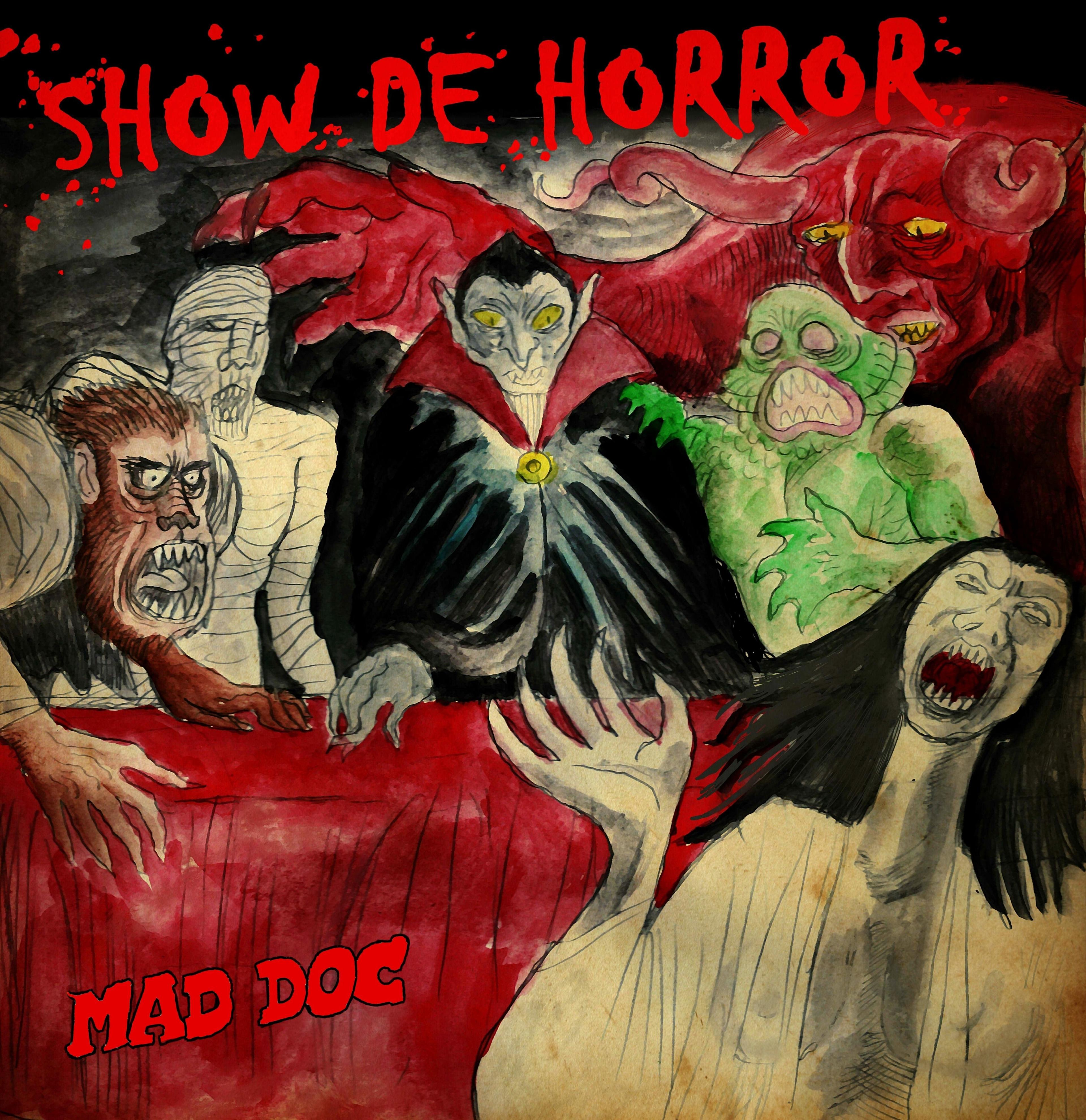 Portada de Sencillo/EP "Show de Horror", de Mad Doc