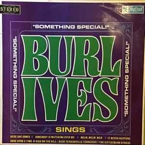 Album cover of "Something Special" by Burl Ives