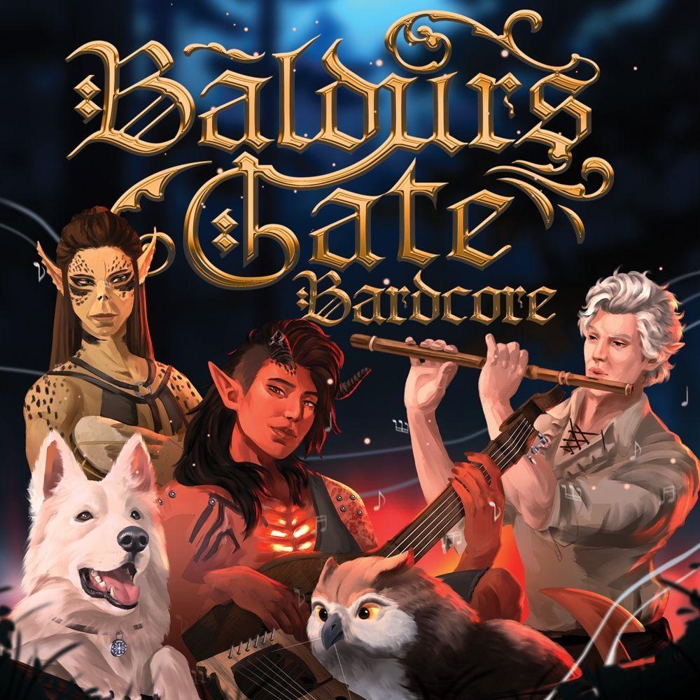 Capa do Álbum "Baldur's Gate Bardcore", de Jonathan Young
