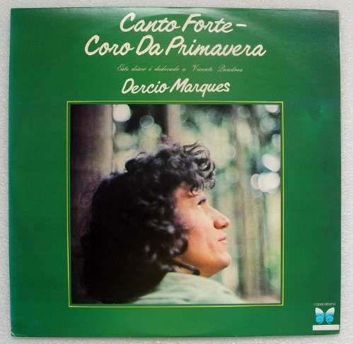 Capa do Álbum "Canto Forte - Coro da Primavera", de Dércio Marques