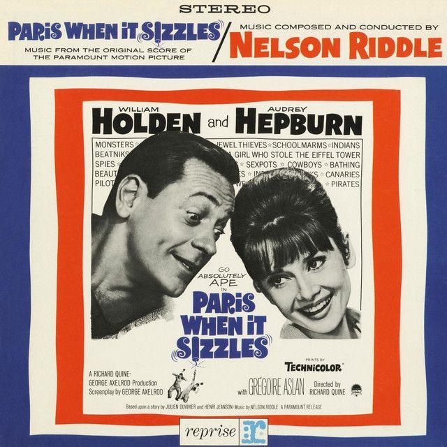 Portada del álbum "Paris When It Sizzles", de Nelson Riddle