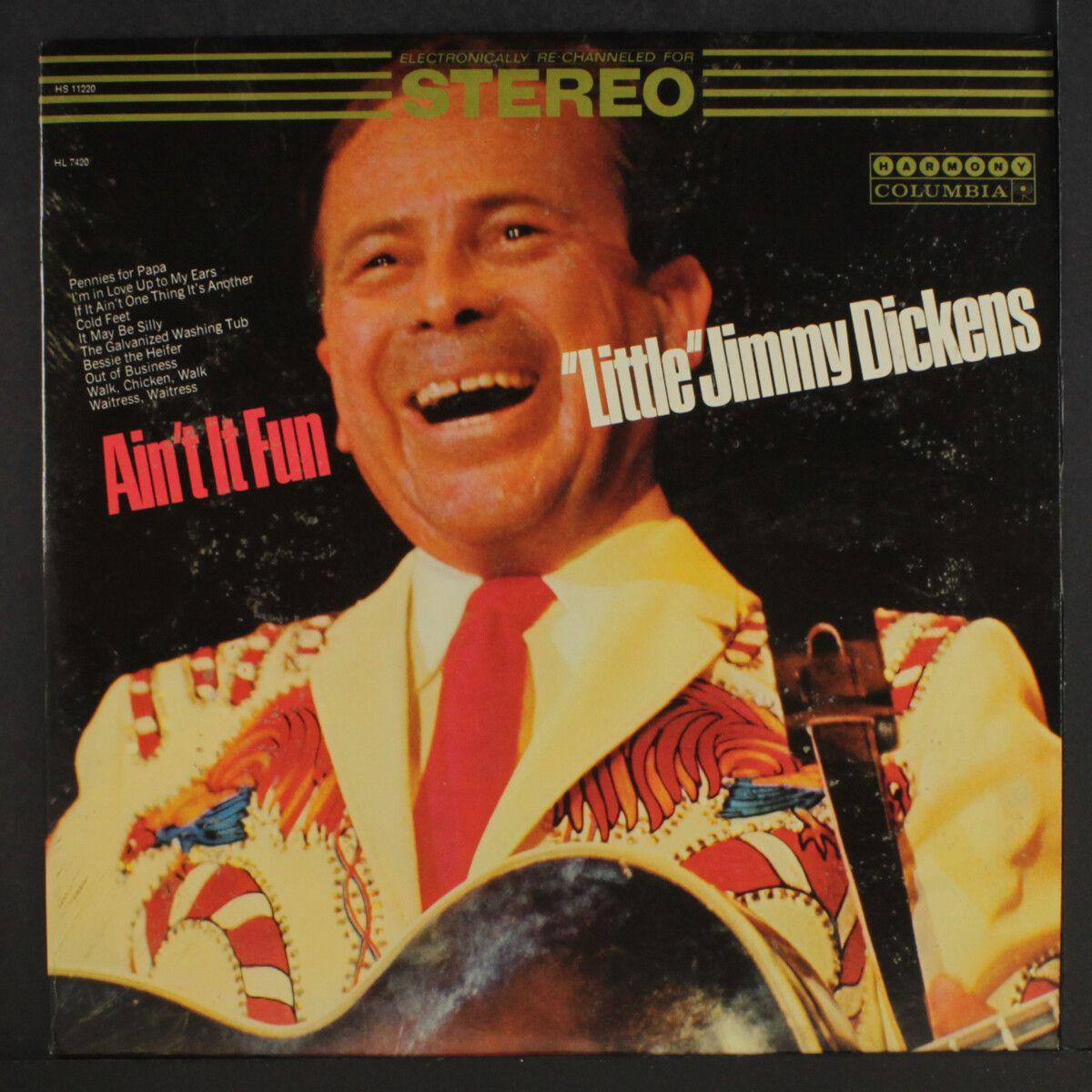 Capa do Álbum "Ain't It Fun", de Little Jimmy Dickens