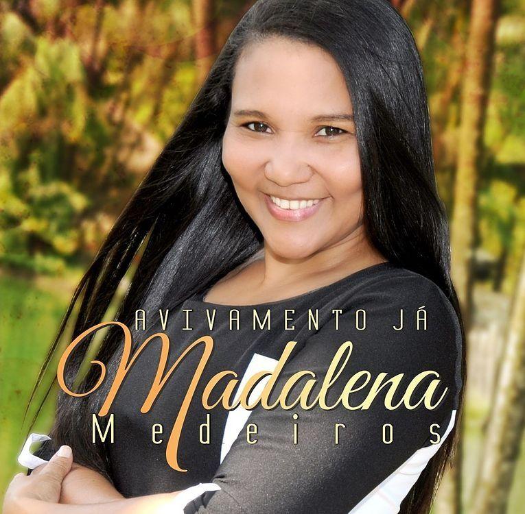 Portada de Álbum "Avivamento Já", de Madallena Medeiros