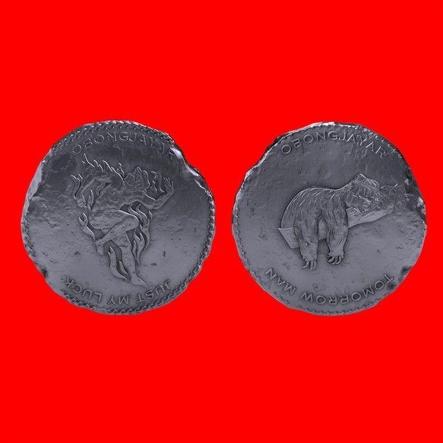 Portada de Sencillo/EP "Just My Luck / Tomorrow Man", de Obongjayar