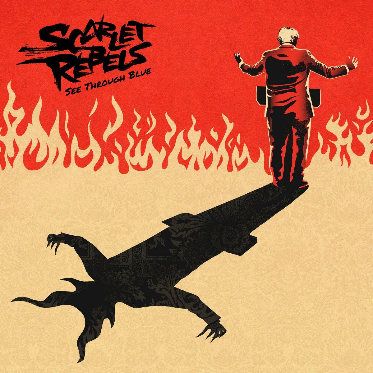 Capa do Álbum "See Through Blue", de Scarlet Rebels