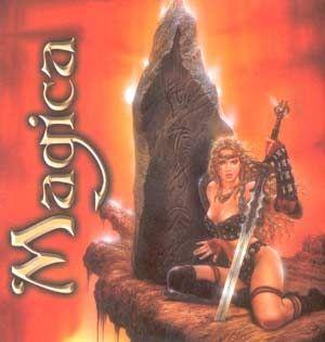 Portada de Álbum "The Scroll of Stone", de Magica