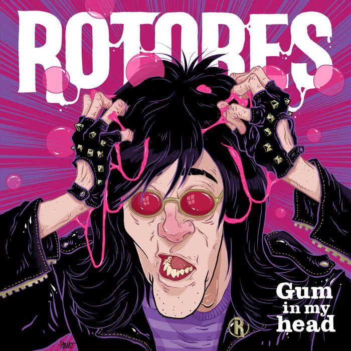 Portada de Sencillo/EP "Gum In My Head", de Rotores