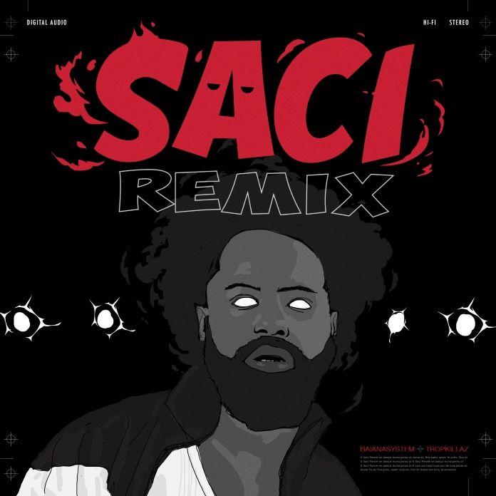 Capa do Single/EP "Saci (Remix)", de BaianaSystem