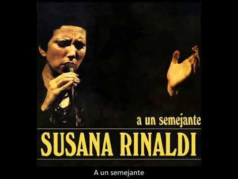 Portada de Álbum "A Un Semejante", de Susana Rinaldi