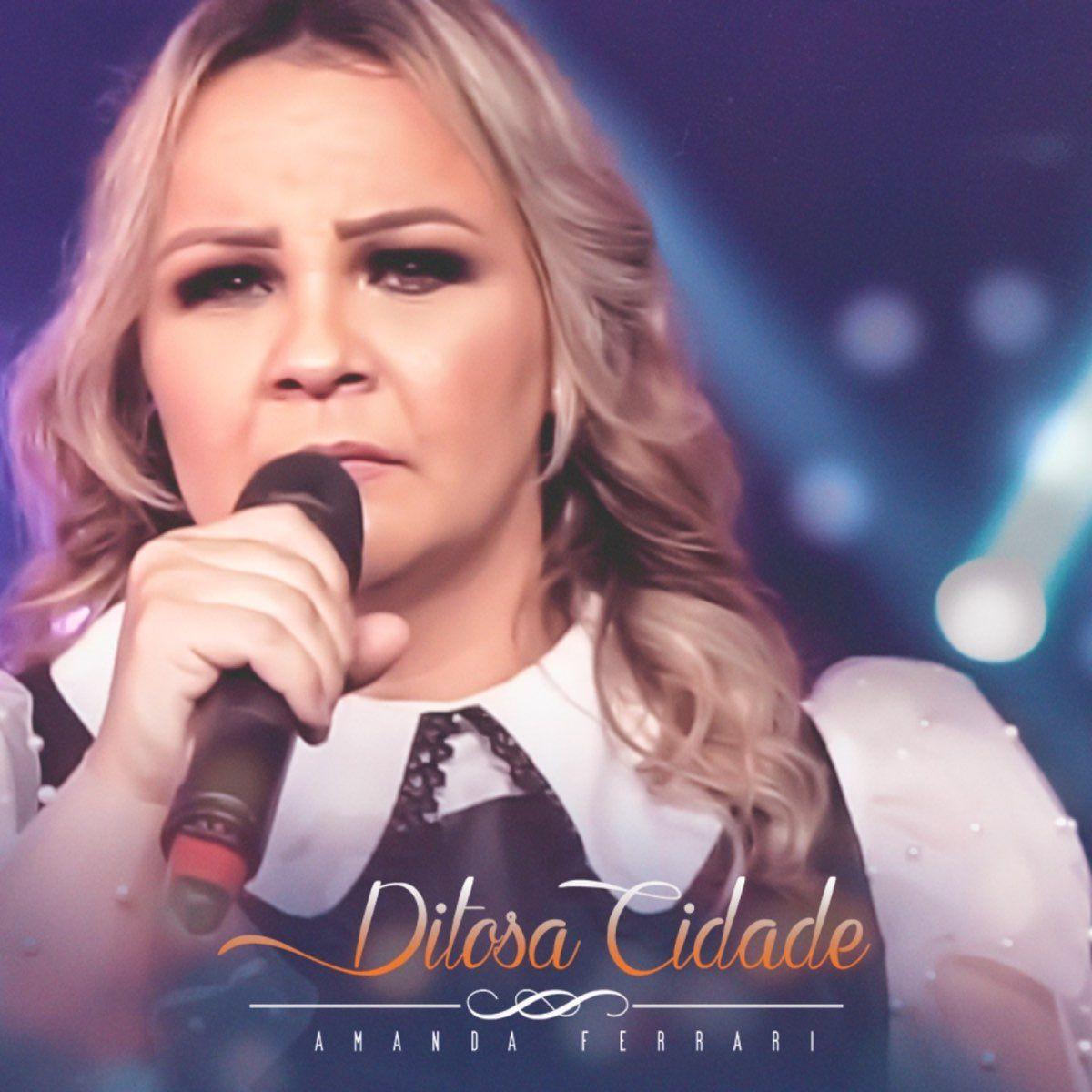 Portada del álbum "Ditosa Cidade ", de Amanda Ferrari