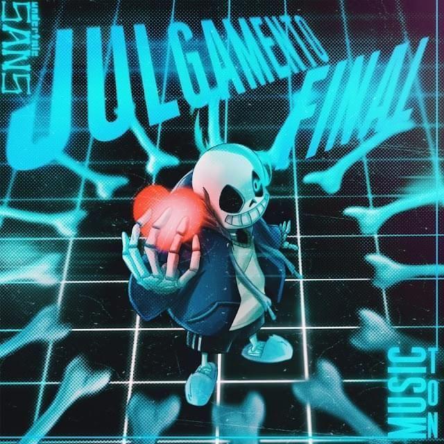Capa do álbum "Julgamento Final (Sans)", de Papyrus da Batata