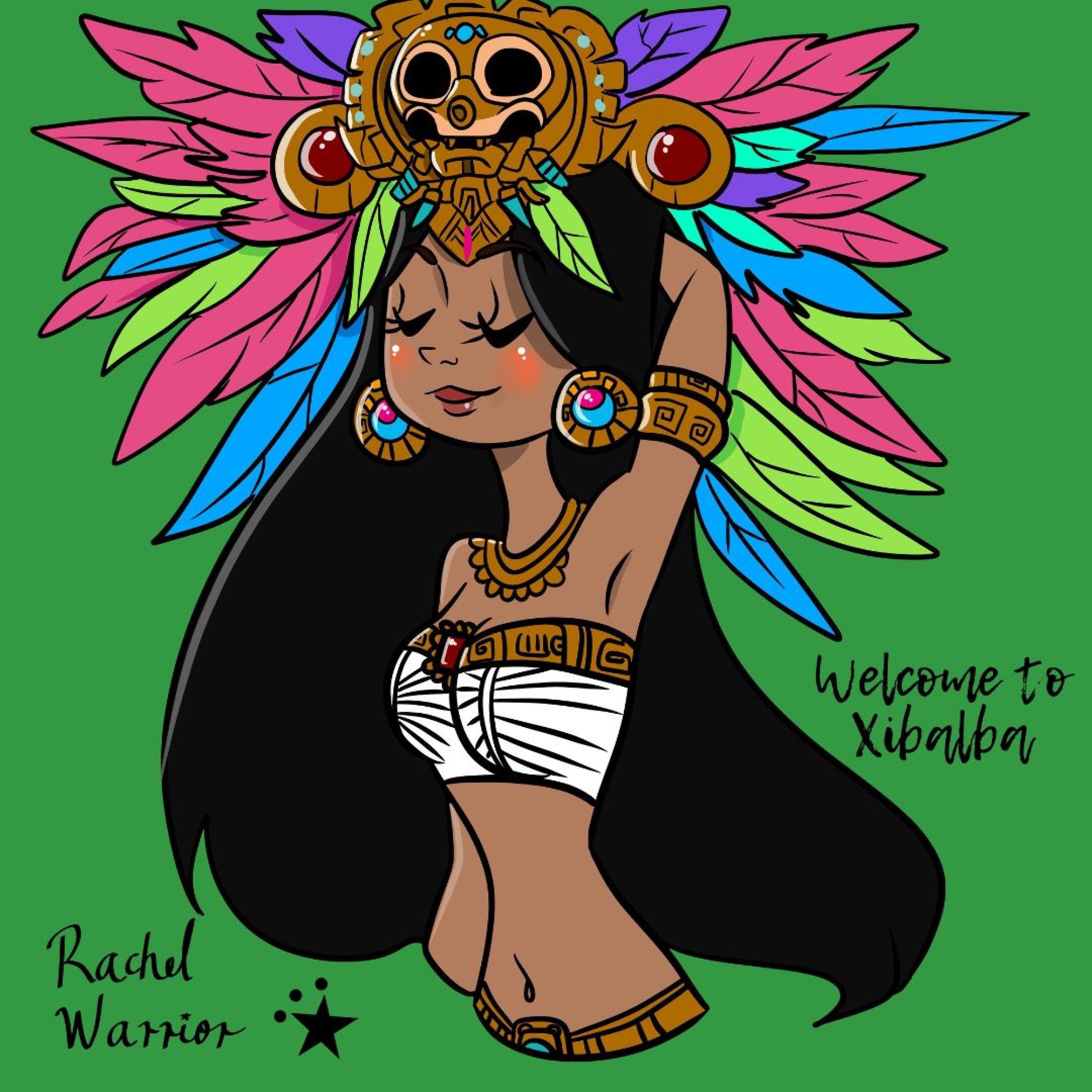 Portada de Sencillo/EP "Welcome To Xibalba", de Rachel Warrior