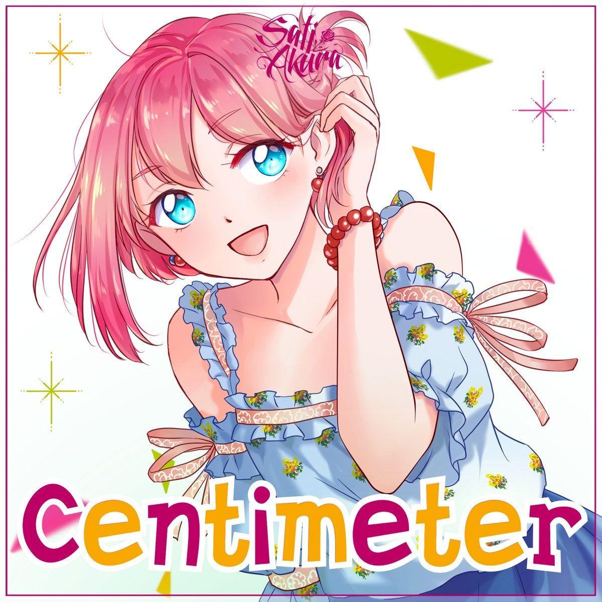 Capa do álbum "Centimeter", de Sati Akura