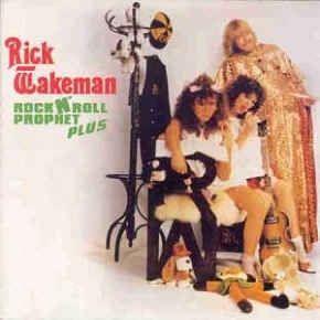 Portada del álbum "Rock N' Roll Prophet", de Rick Wakeman