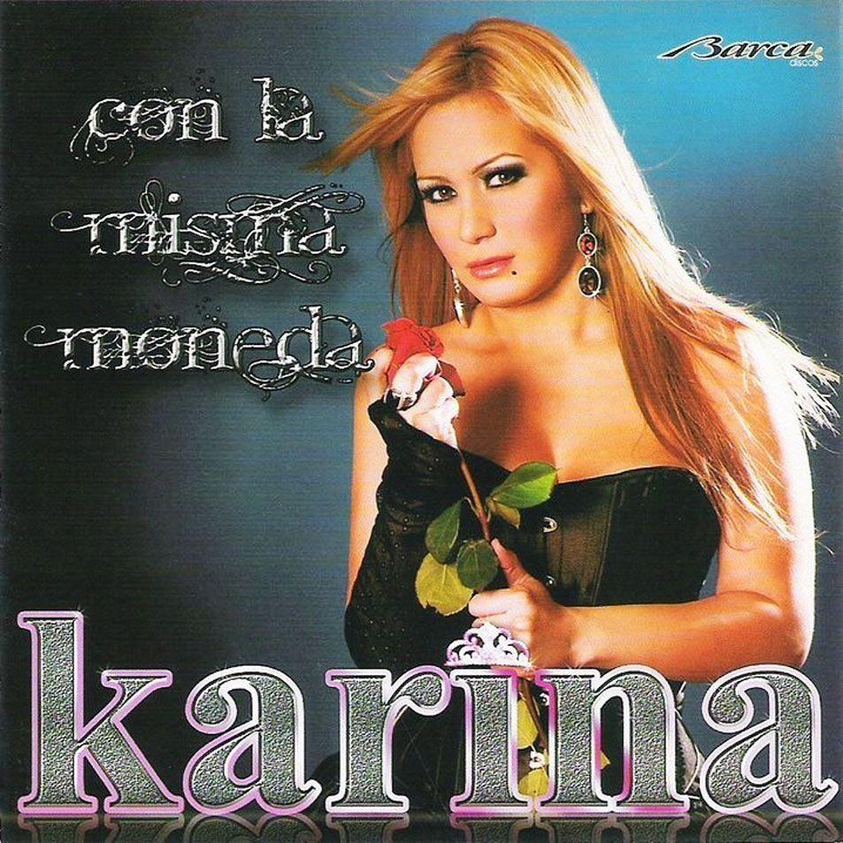 Portada de Álbum "Con La Misma Moneda", de Karina