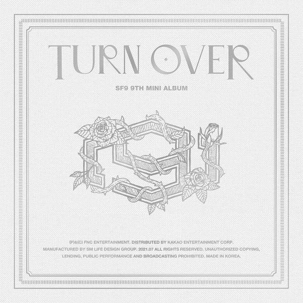 Capa do álbum "TURN OVER", de SF9