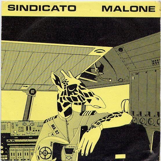 Portada de Sencillo/EP "Solo Por Robar (Una Bomba de Protones, Veinticinco Portaviones y Un Reactor Nuclear)", de Sindicato Malone