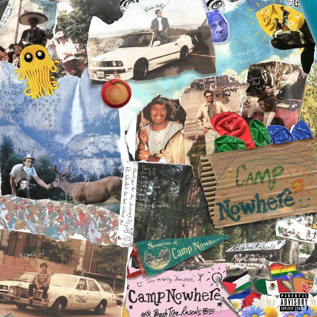 Portada de Álbum "Camp Nowhere", de Peach Tree Rascals
