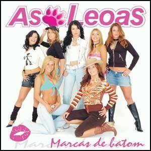 Portada de Álbum "Marcas de Batom", de As Leoas