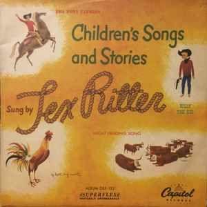 Portada de Álbum "Children's Songs And Stories - Tex Ritter", de Tex Ritter