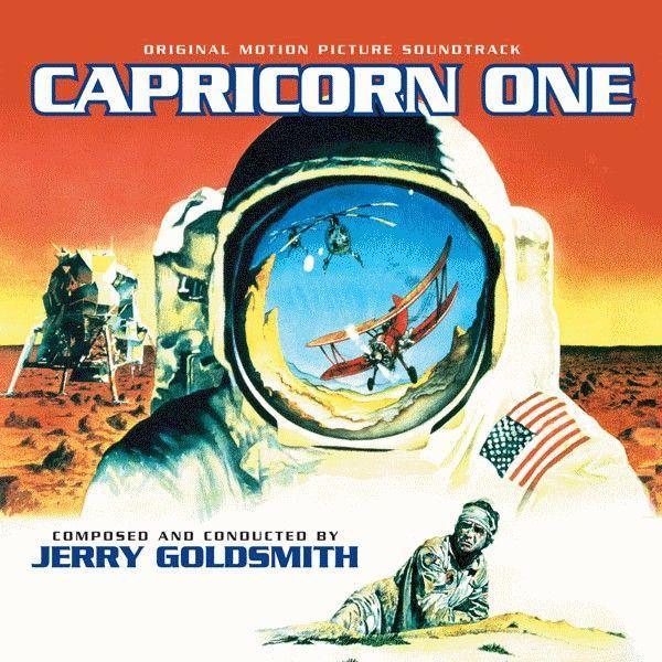Portada del álbum "Capricorn One", de Jerry Goldsmith
