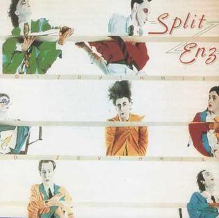Portada de Álbum "Dizrythmia", de Split Enz