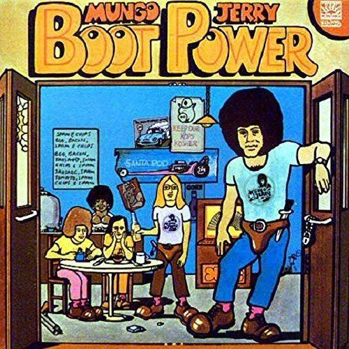 Portada de Álbum "Boot Power", de Mungo Jerry