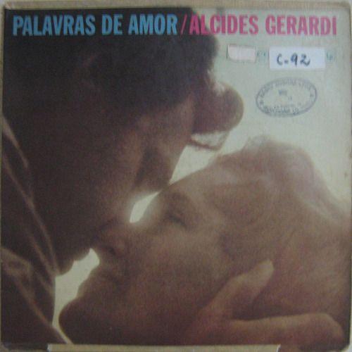Capa do Álbum "Palavras de Amor", de Alcides Gerardi