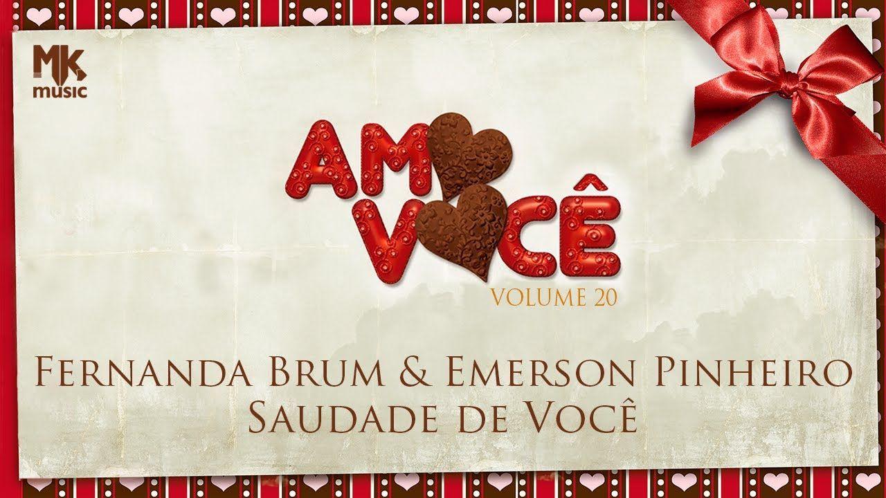 Portada de Sencillo/EP "Saudade de Você (part. Fernanda Brum)", de Emerson Pinheiro