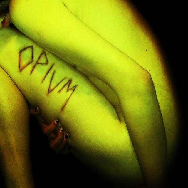 Capa do álbum "Opium", de GHOSTEMANE