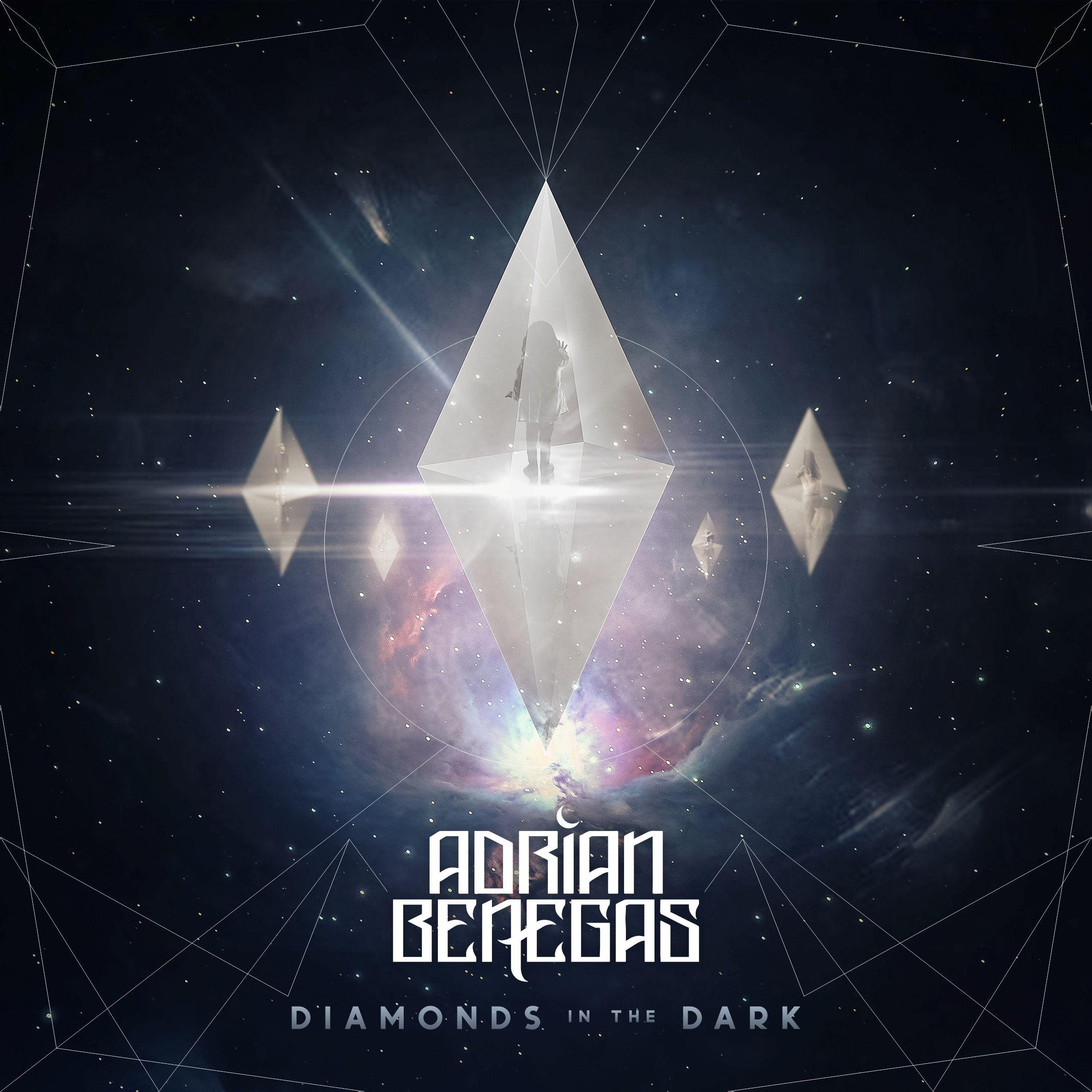 Portada de Sencillo/EP "Diamonds in the Dark", de Adrian Benegas