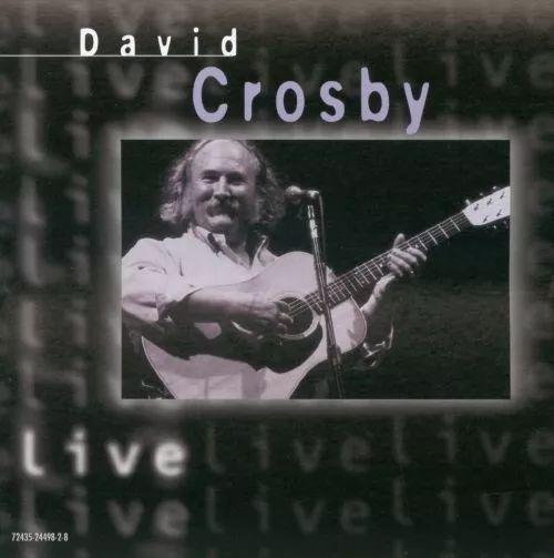Portada de Álbum "Live", de David Crosby