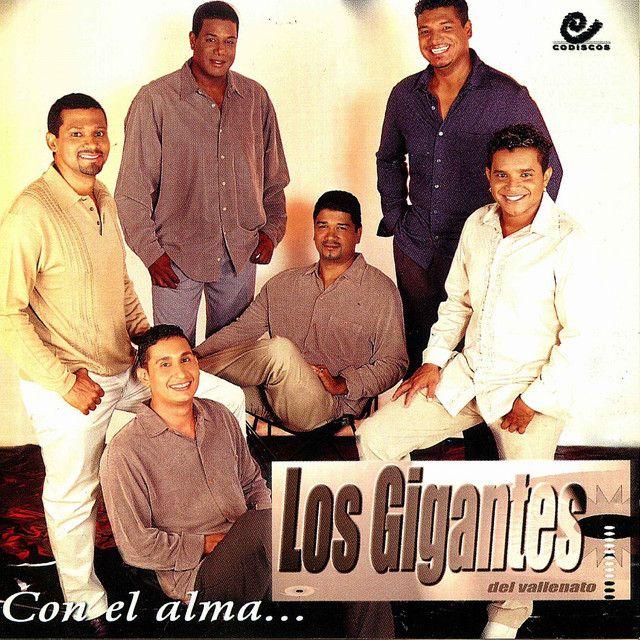Portada de Álbum "Con El Alma...", de Los Gigantes Del Vallenato
