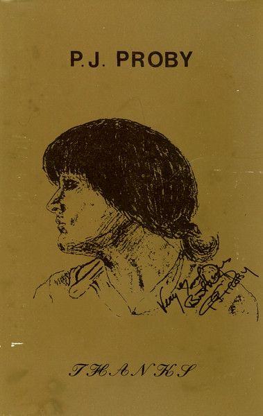 Portada del álbum "Thanks", de P.J. Proby